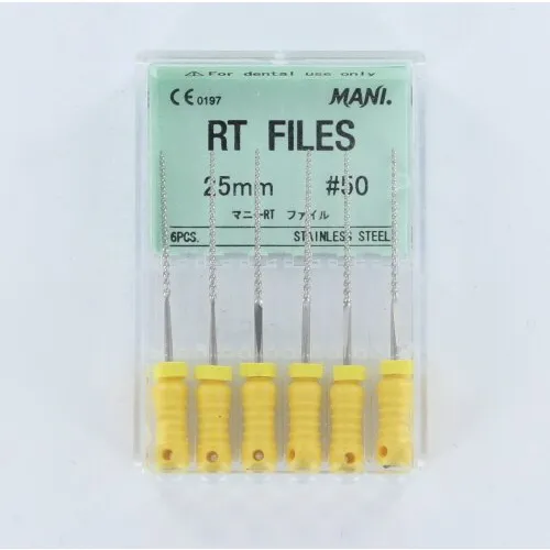 MANI RT-FEILEN 25mm NR.50 GELB (6Stk)