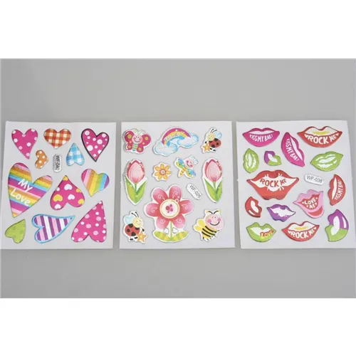 BEST PRESENT STICKER SORTIMENT MÄDCHEN (100 Stück)