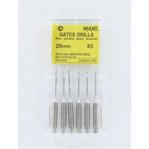 MANI GATES BOHRER 28mm NR.3 (6st)