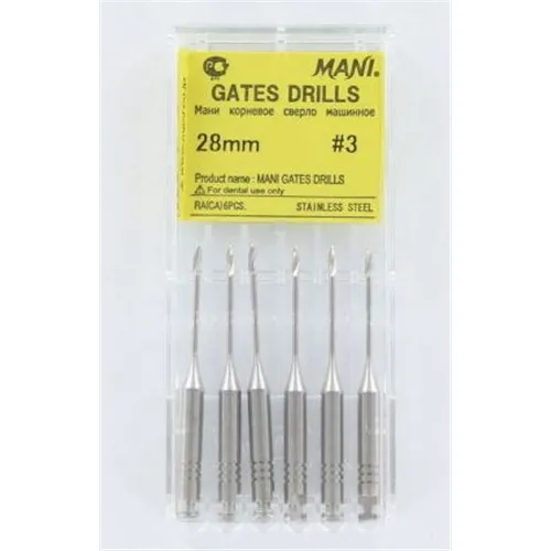 MANI GATE BOHRER 38 mm NR. 3 (6 Stück)