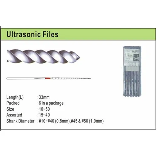 MANI ULTRASONIC FEILE 33mm NR.35 GRÜN (6st)
