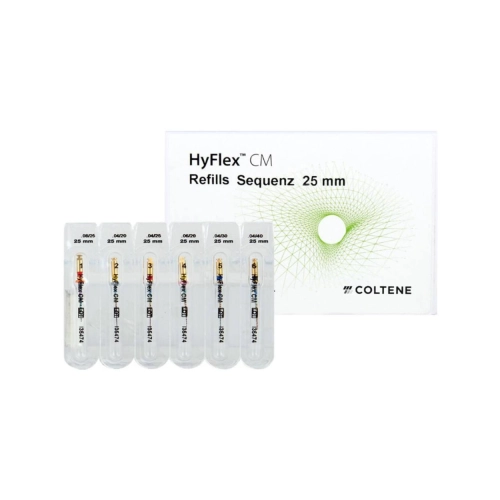 COLTENE ENDO HYFLEX CM SEQUENCE 25mm INTRO SINGLE LENGTH SORTIMENT (6 Stück)