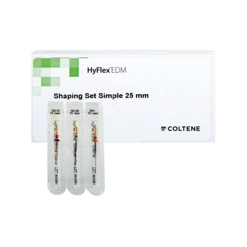 COLTENE ENDO HYFLEX EDM SHAPING NITI FEILEN SET (3 Stück/10/.05; 25/~; 25/.12)