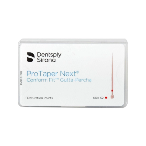 MAILLEFER PROTAPER NEXT CONFORM FIT GUTTA-PERCHA POINTS X2 ROT (60st)
