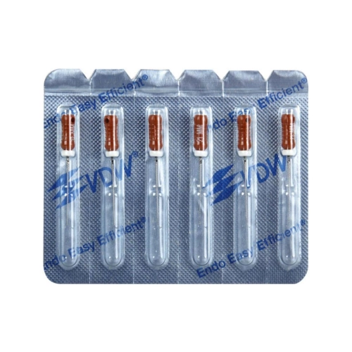 VDW C PILOT FEILE HANDGEBRAUCH 21mm ISO 12,5 BRAUN STERIL (6 Stück)