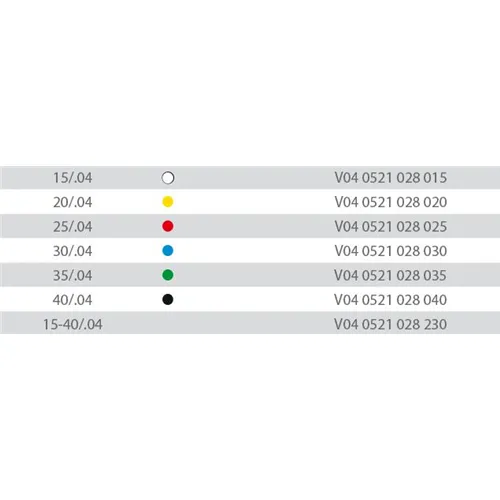 VDW ALPHA GUTTA PERCHA .04 NR.30 (60St)