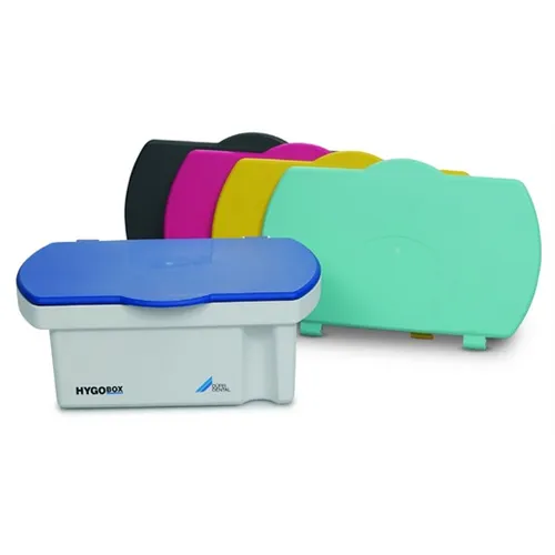 DÜRR HYGOBOX MIT BLAUEM DECKEL