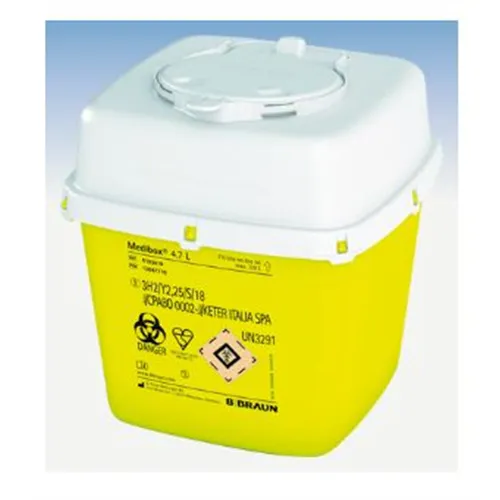 B. BRAUN MEDIBOX KANÜLEN SAMMELCONTAINER (4,7 Liter)