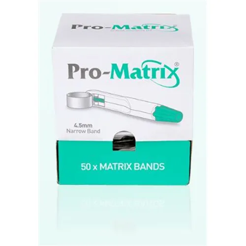 ASTEK PRO-MATRIX 4,5mm SCHMAL GRÜN (50 Stück)