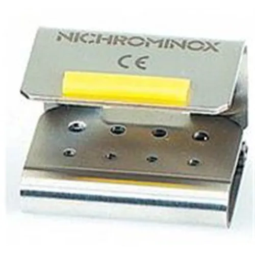 NICHROMINOX-BOHRSTÄNDER BUR CLIP 8FG GELB 191266-5