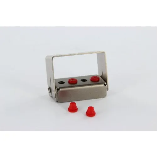 NICHROMINOX RVS PLUG IN FÜR BOHRERSTÄNDER ROT 3cm HOCH (4 Stück)