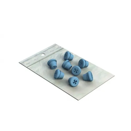 NICHROMINOX SILIKONPLUGS FÜR PLUG'IN HELLBLAU (8ST) 190200-12