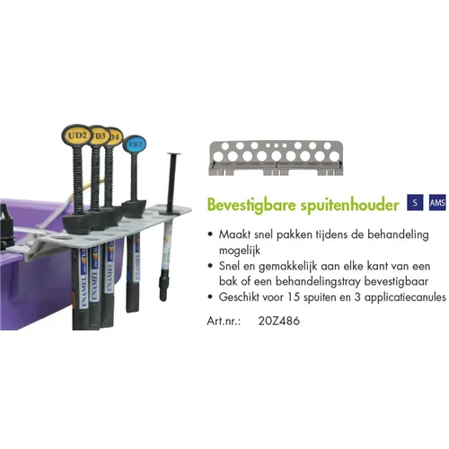 ZIRC KOMPOSIT HALTER FÜR SPRITZEN NR.20Z486 GRAU