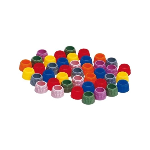 HU-FRIEDY KODIERUNGSRINGE SATIN STEEL WEIß NR.SSG2 (16 Stück)