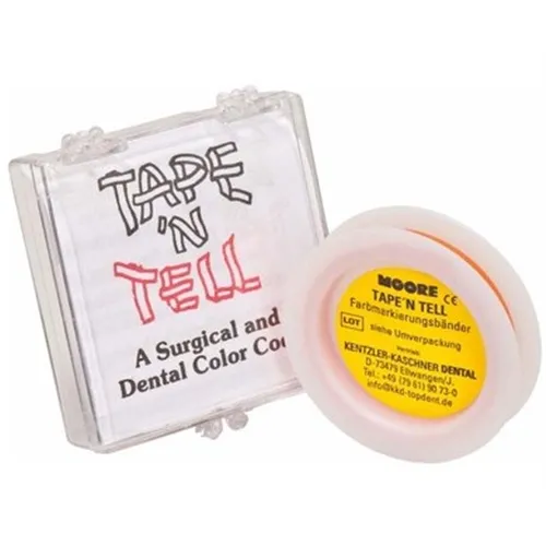 KENTZLER TAPE`N TELL BAND ROLLE ORANGE (6mm/3,2mtr) 01437