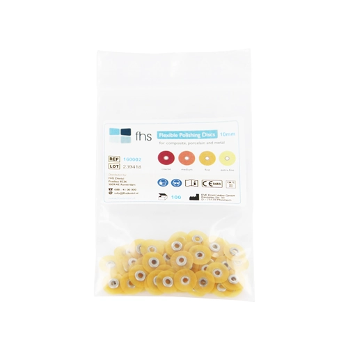 FHS FLEXIBLE POLIERSCHEIBEN 10mm RA SF9-426 FEIN ORANGE (100st)