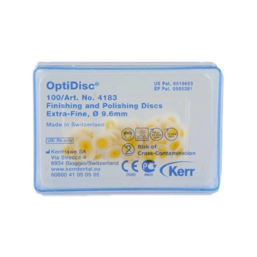 KERR OPTIDISCS X-FINE 9,6mm GELB NR.4183 (100Stk)