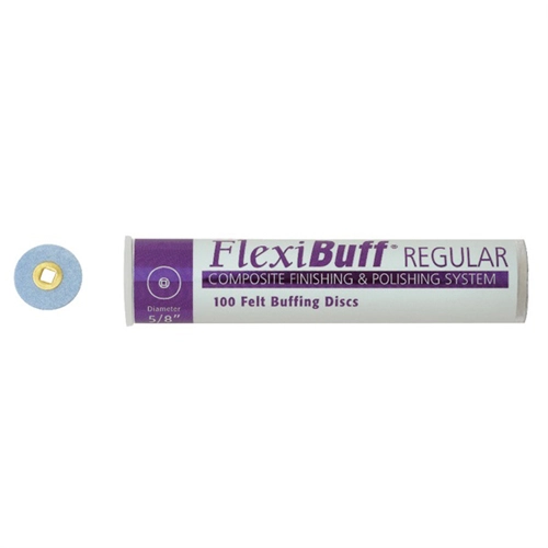 COSMEDENT FLEXIBUFF MINI FINAL FINISHER FILZPOLIERSCHEIBEN 5/8 ZOLL SCHEIBEN (100 Stück)