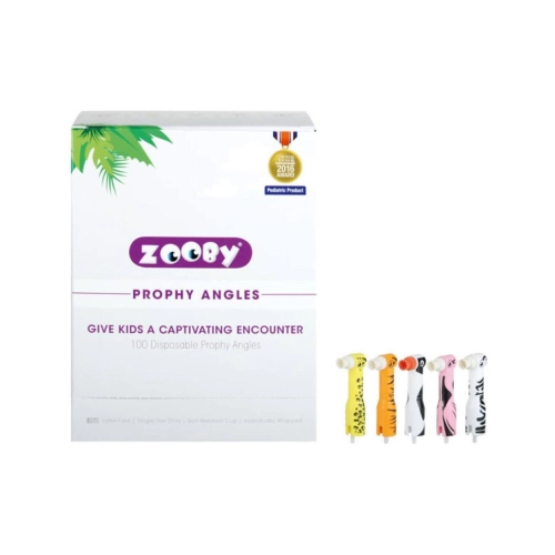 YOUNG ZOOBY KIDS EINWEG PROPHY WINKELSTÜCKE LATEX-FREI (100 Stück)