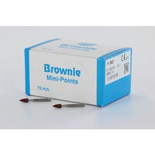 SHOFU BROWNIES MINISPITZE RA POLIER TIPS (72 Stück)