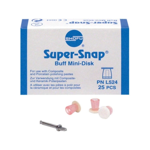 SHOFU SUPERSNAP BUFF DISC L524 MINI (25 Stück)
