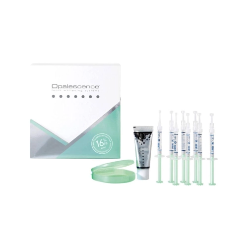 ULTRADENT OPALESCENCE PF16% MINT/MINZE PATIENT KIT NR.UP4480 (8x 1,2ml + ZUBEHÖR)