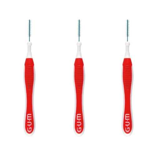 BUTLER GUM TRAV-LER INTERDENTALBÜRSTEN ULTRA-FEIN 0,8mm ROT NR.1314PZ (50 Stück)
