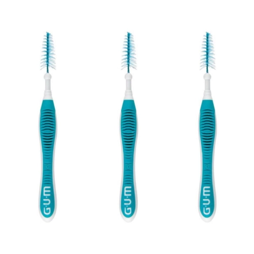 BUTLER GUM INTERDENTALBÜRSTEN TRAV-LER ULTRA-FEIN 1,6mm BLAU NR.1614PZ (50 Stück)