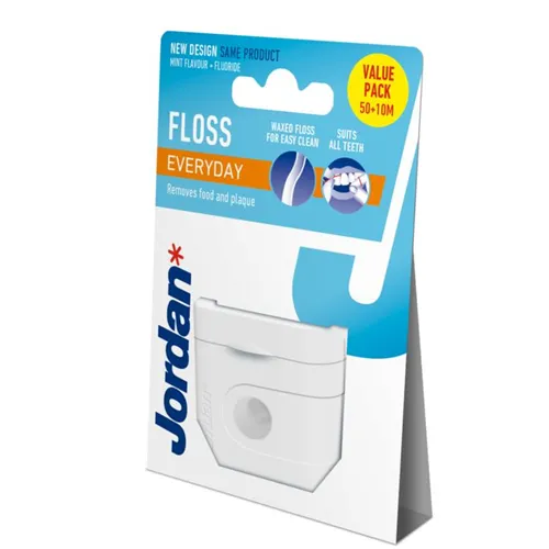 JORDAN DENTAL ZAHNSEIDE EVERYDAY FLOSS (50mtr)