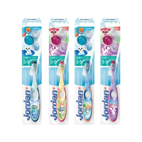 JORDAN STEP 2 ZAHNBÜRSTEN 3-5 Jahre (10 Stück)