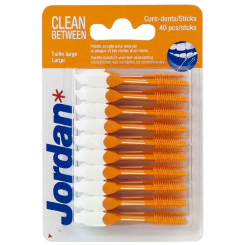 JORDAN CLEAN BETWEEN STICKS GROSS ORANGE (40 Stück)