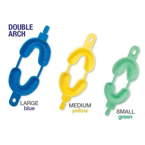 PREMIUM PLUS FLUORIDE ABDRUCKLÖFFEL DOPPEL GROß/BLAU 7800L (50 Stück)