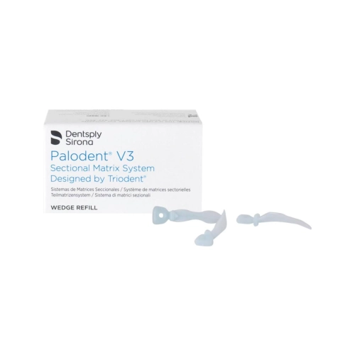 DENTSPLY SIRONA PALODENT V3 KEILE GROß WEIß (100 Stück)