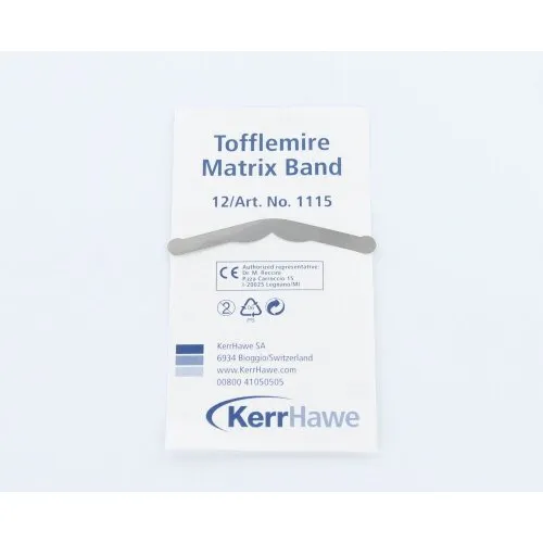 KERR TOFFLEMIRE MATRIZEN 0,035mm VORGEFORMT NR.1115 (12 Stück)