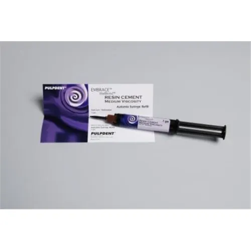 PULPDENT EMBRACE WETBOND RESIN ZEMENT SMARTMIX MEDIUM-VISCOSITY (7g/20 Tips/SEAL-N-SHINE/OX OUT/ ACCESSOIRES)