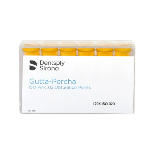 MAILLEFER GUTTA PERCHA SPITZEN NR.20 / ISO 20 ROSA (120 Stück)