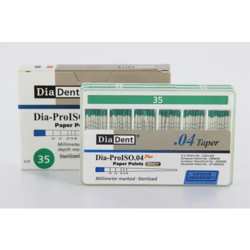 DIADENT PAPIERSPITZE .04 NR.35 GRÜN(100St)