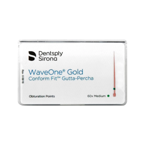 DENTSPLY SIRONA GUTTAPERCHA SPITZEN FÜR WAVE ONE GOLD CONFORM FIT MEDIUM (60 Stück)