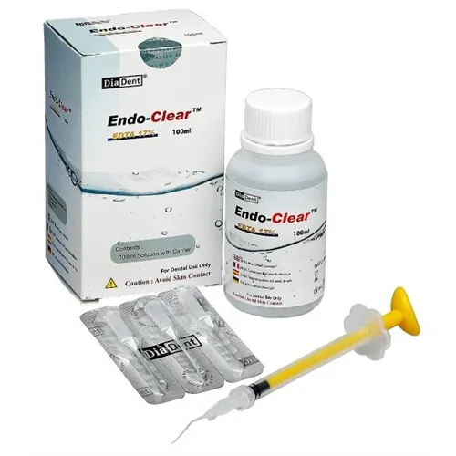 DIADENT ENDO CLEAR EDTA 17% INTRO (100ml/1syringe/3 tips)