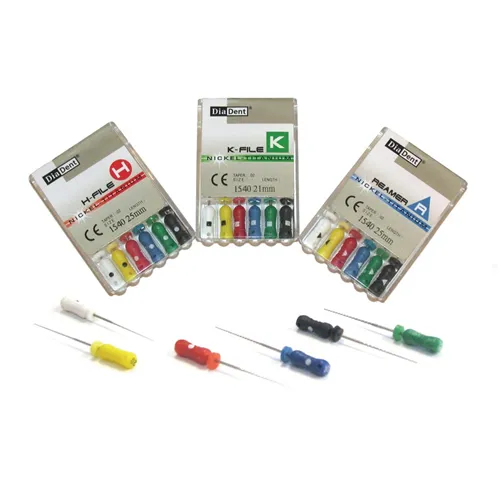DIADENT NiTi H-FEILEN .02 25mm NR.25 ROT (6Stk)