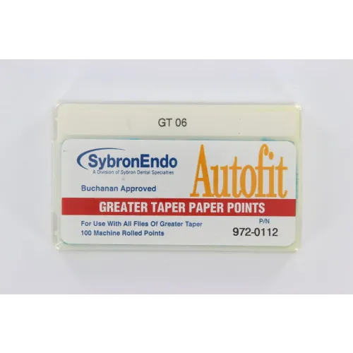 KERR ENDO ANALYTIC AUTOFIT GREATER TAPER PAPERPOINTS.06 (100 Stück)