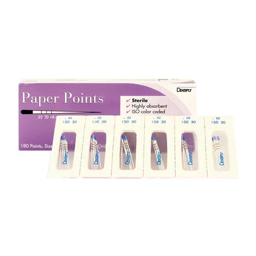DETREY CELLPACK PAPER POINTS PAPIERSPITZEN NR.30 (180 Stück)