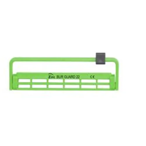 ZIRC STERI BUR GUARD NEON GREEN 22-HOLES 50Z410P