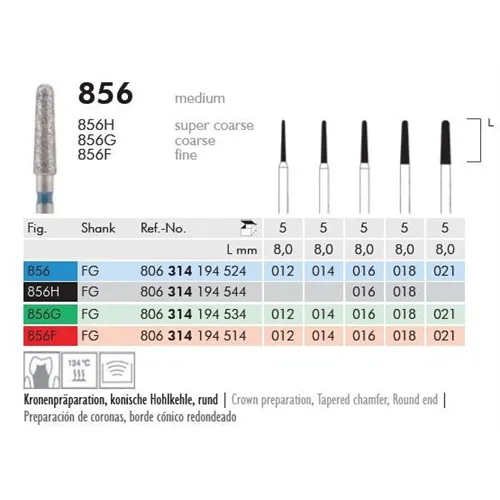 FG 856H018 DIAMOND BUR