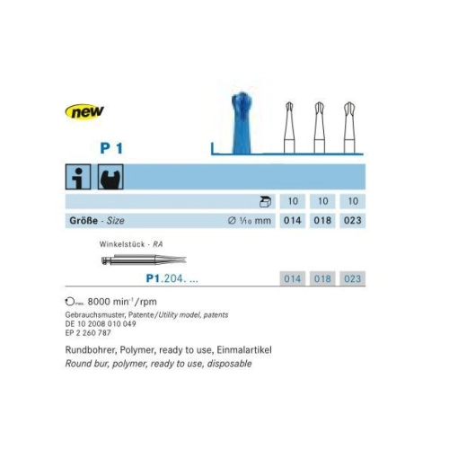 KOMET RA POLYBUR P1/018 (10 Stück)