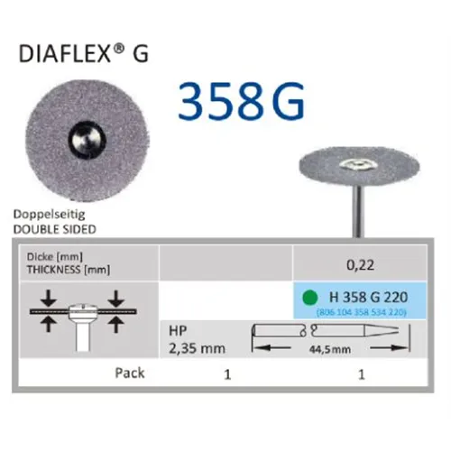 HORICO DIAFLEX DIAMANTSCHEIBE 358G220 (1st)