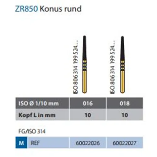 DIATECH Z-REX FG ZR850/018 10M (5Stk)
