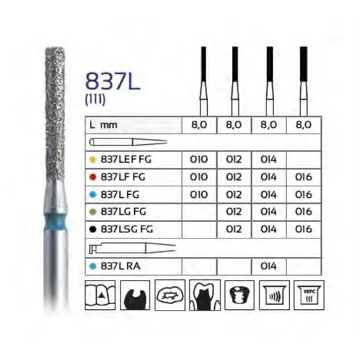 FHS FG DIAMANT 837LSG/016 (5 Stück)