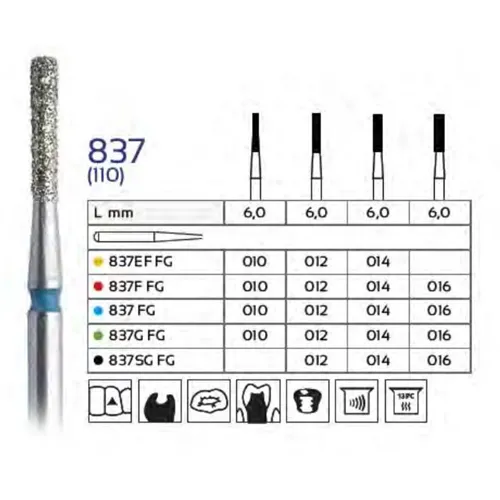 FHS FG DIAMANT 837G/014 (5 Stück)
