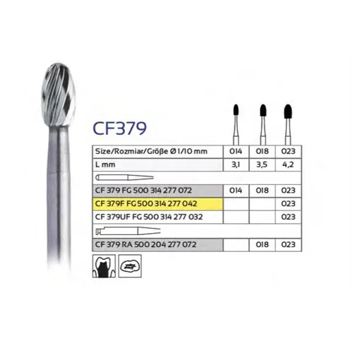 FHS FG HARTMETALL 379/018 (5 Stück)